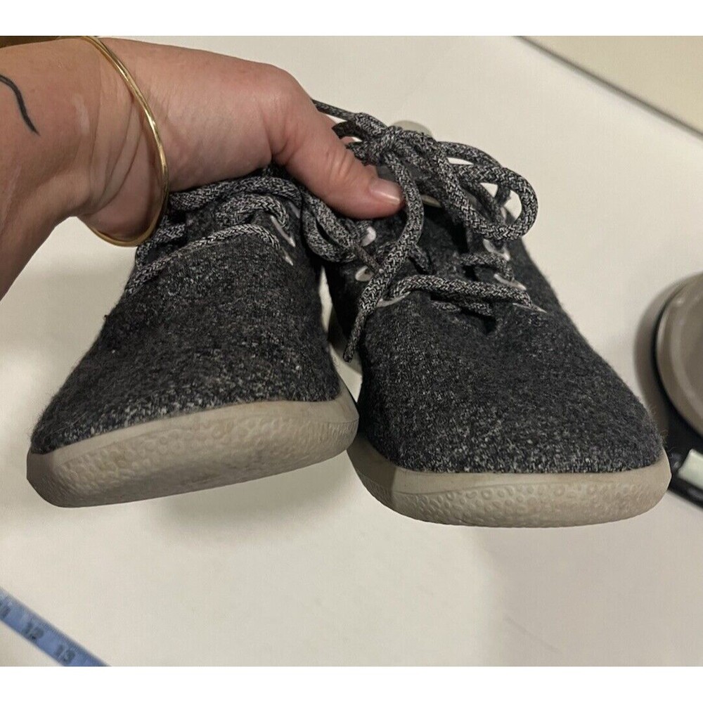Allbirds Women's Wool Runner Natural Gray Shoes Size 9 Athletic Washable - Picture 6 of 9